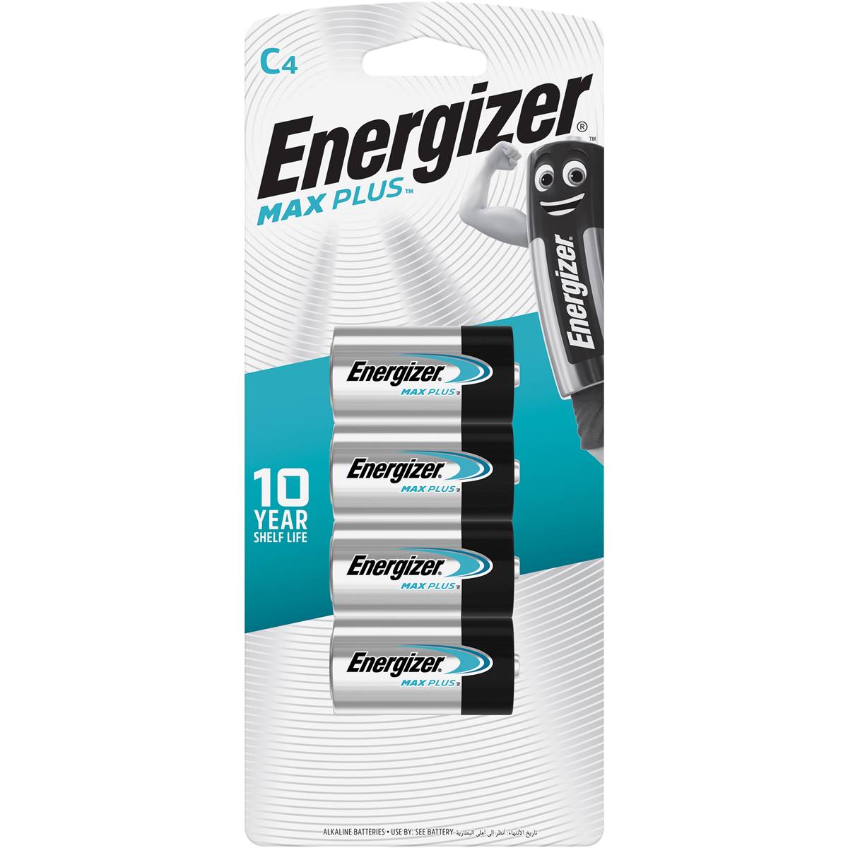 Energizer Max Plus High Performance C Alkaline Batteries