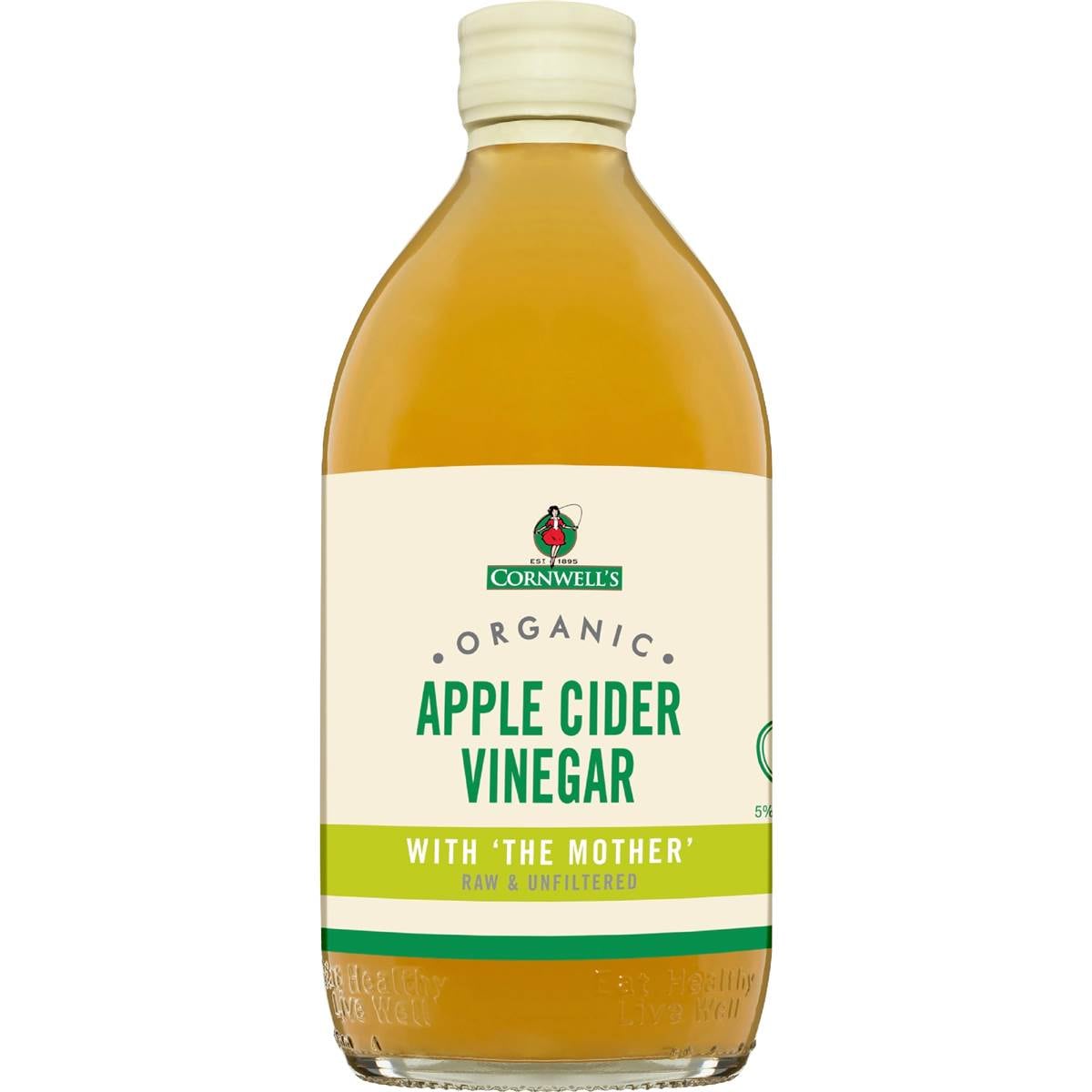 Calories in Cornwell's Organic Apple Cider Vinegar calcount