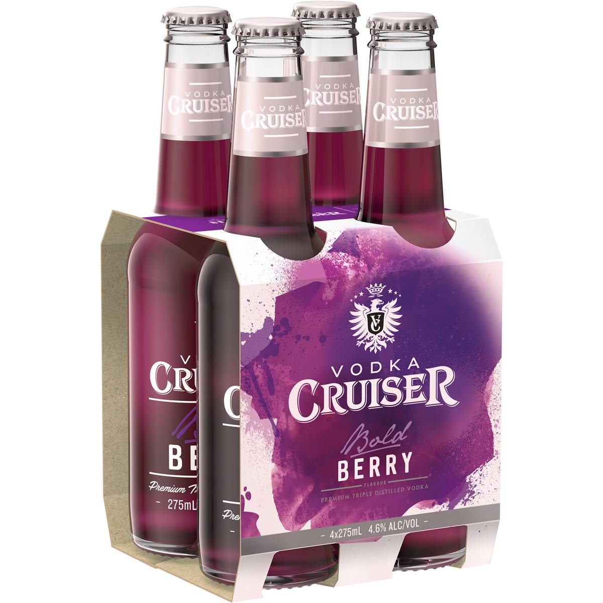 Calories in Vodka Cruiser Bold Berry Blend