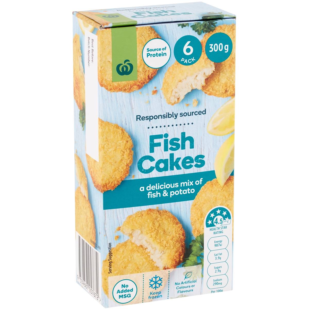 Woolworths Fish Cakes