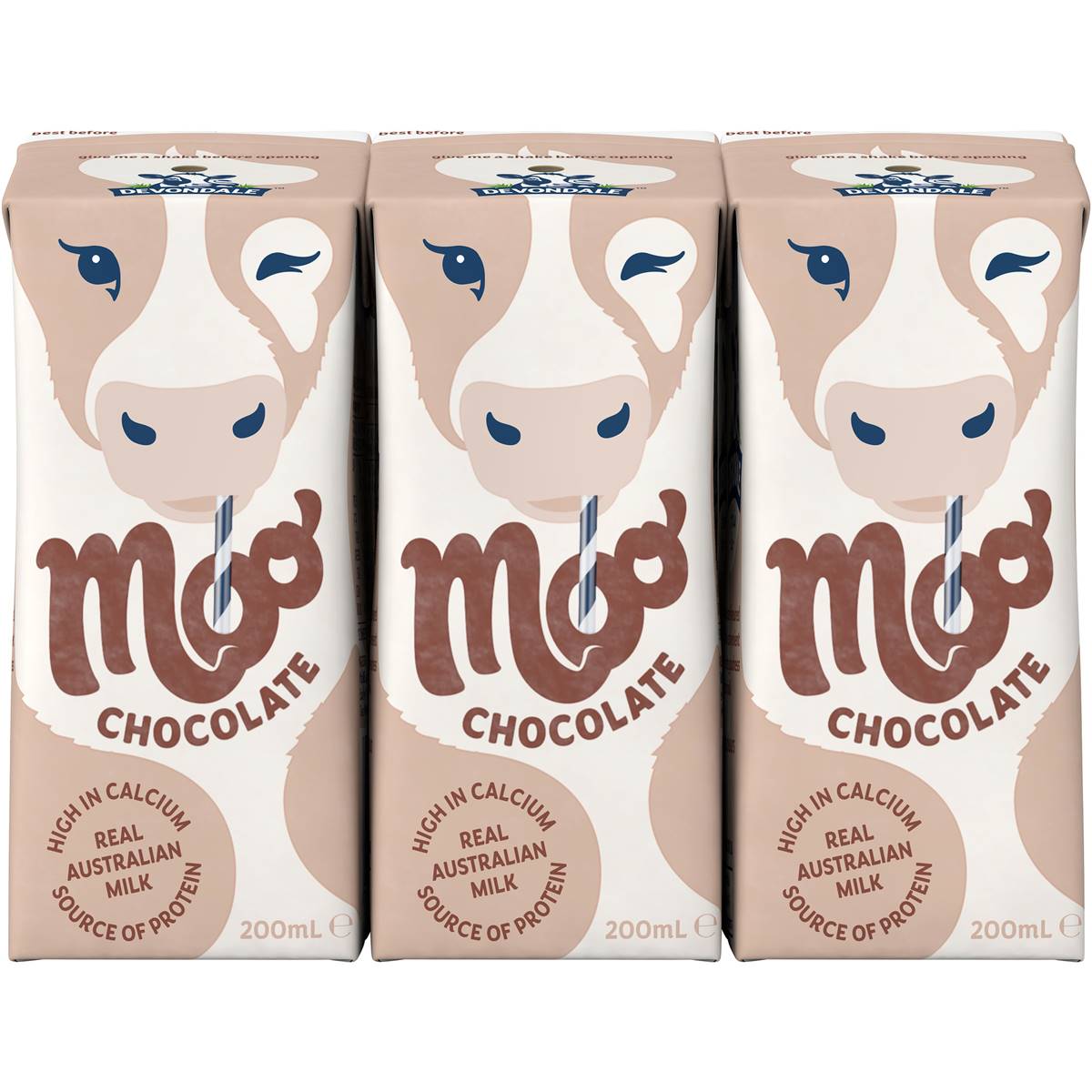 Calories In Devondale Moo Chocolate Milk Calcount