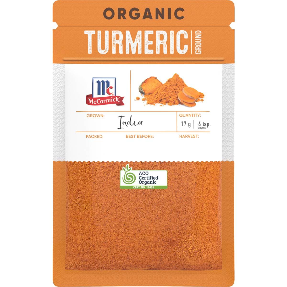 McCormick Organic Turmeric Ground