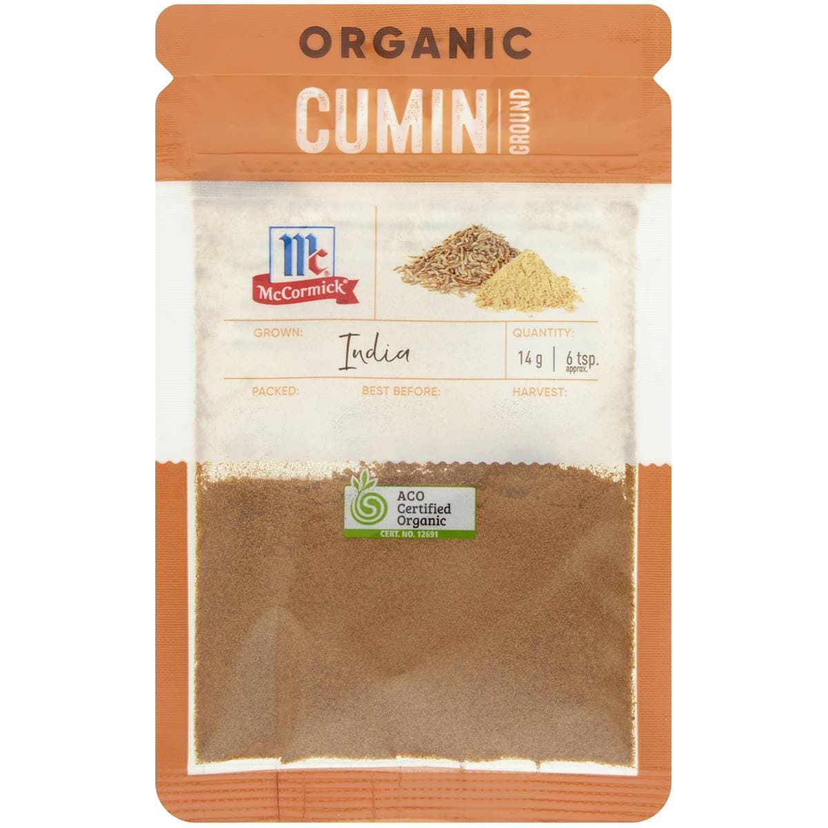 McCormick Organic Cumin Ground