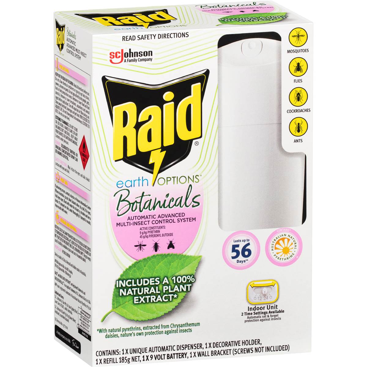 Raid Earth Options Botanicals Multi-Insect Automatic System