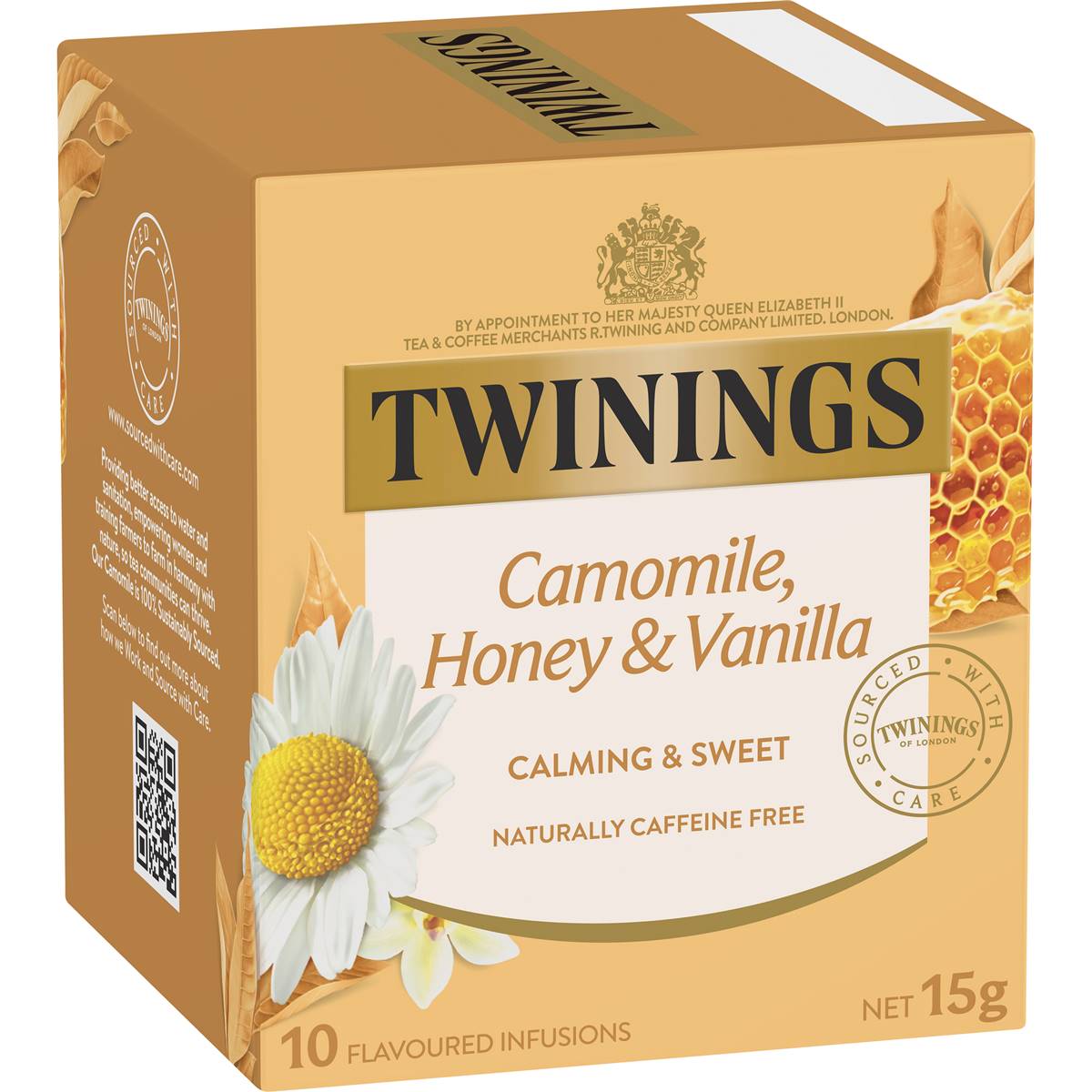 Calories in Twinings Camomile Honey & Vanilla Tea Bags