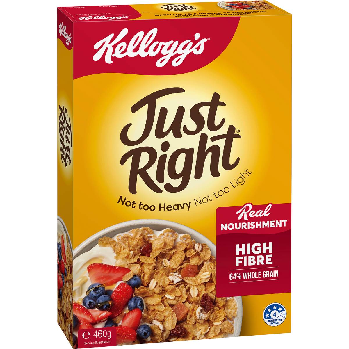 Kellogg's Just Right Apricot & Sultana Breakfast Cereal 460g