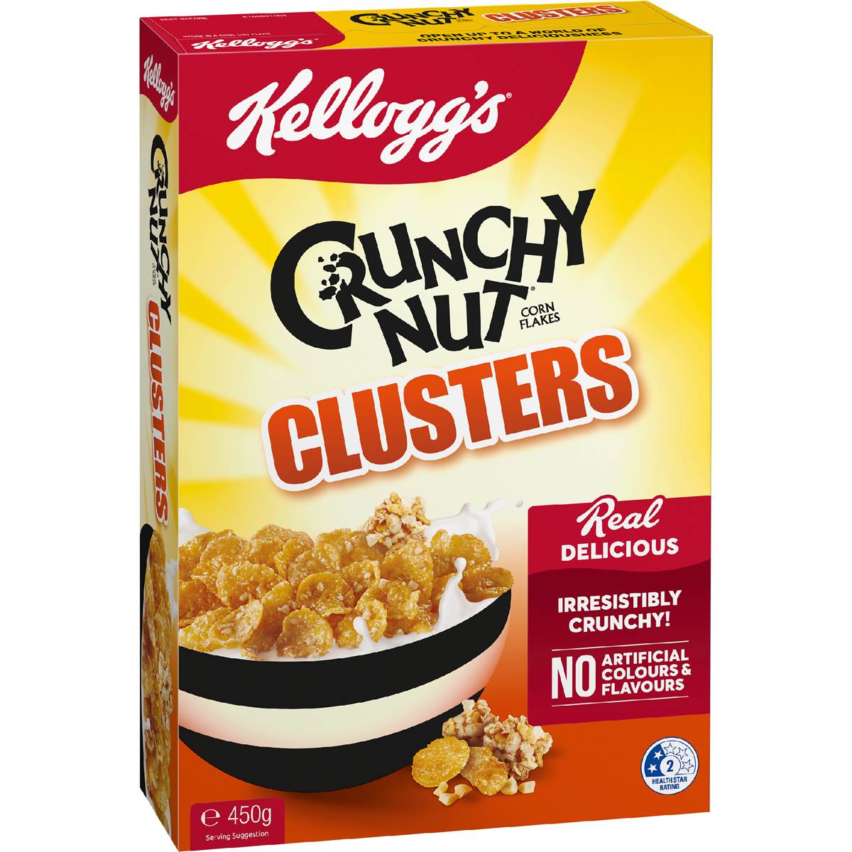 Kellogg's Crunchy Nut Clusters Breakfast Cereal