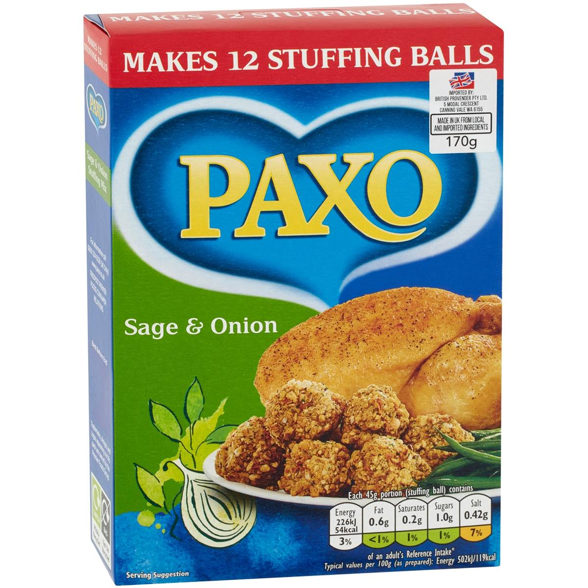 Paxo Stuffing Sage & Onion