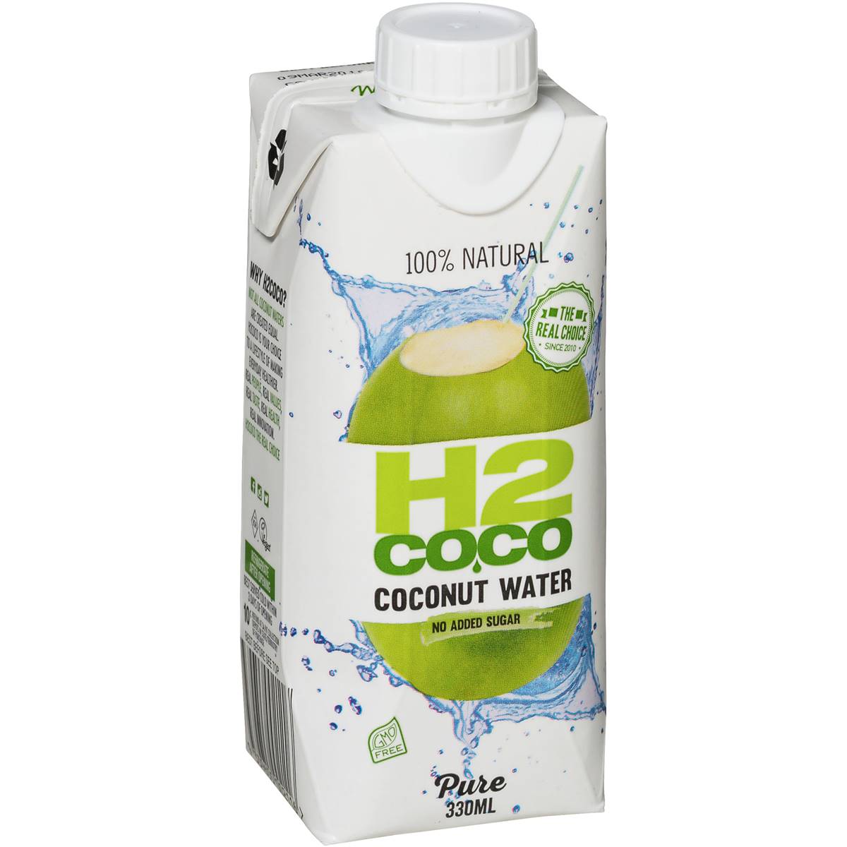 H2coco 100 Natural Pure Coconut Water