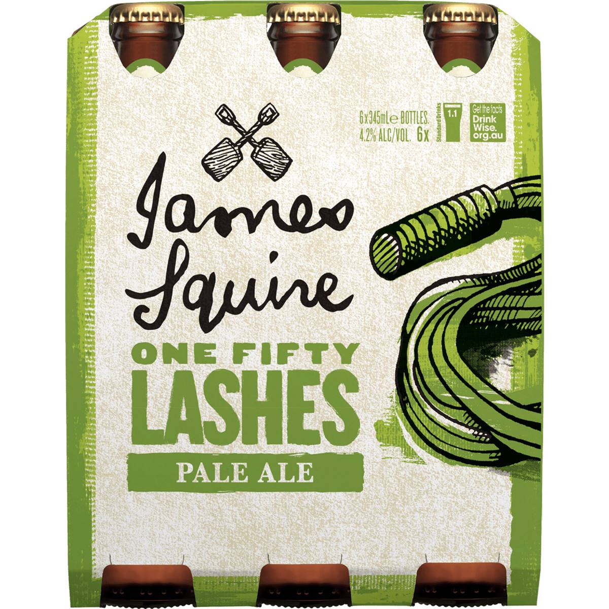 Calories in James Squire 150 Lashes Pale Ale Bottle