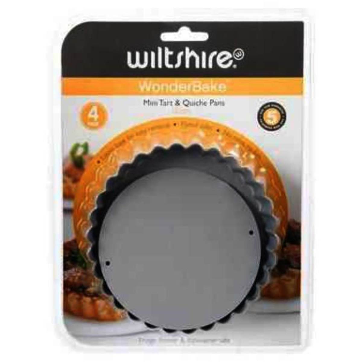 Wiltshire Bakeware Tart Pan Mini 4pk 1ea Woolworths