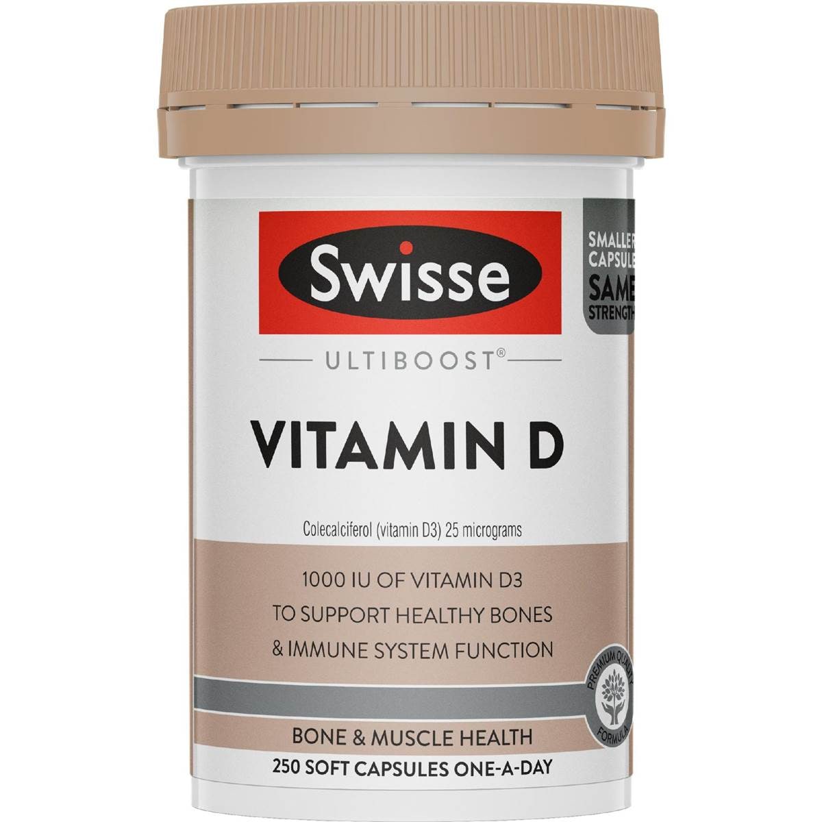 Swisse Ultiboost Vitamin D Capsules 250 pack