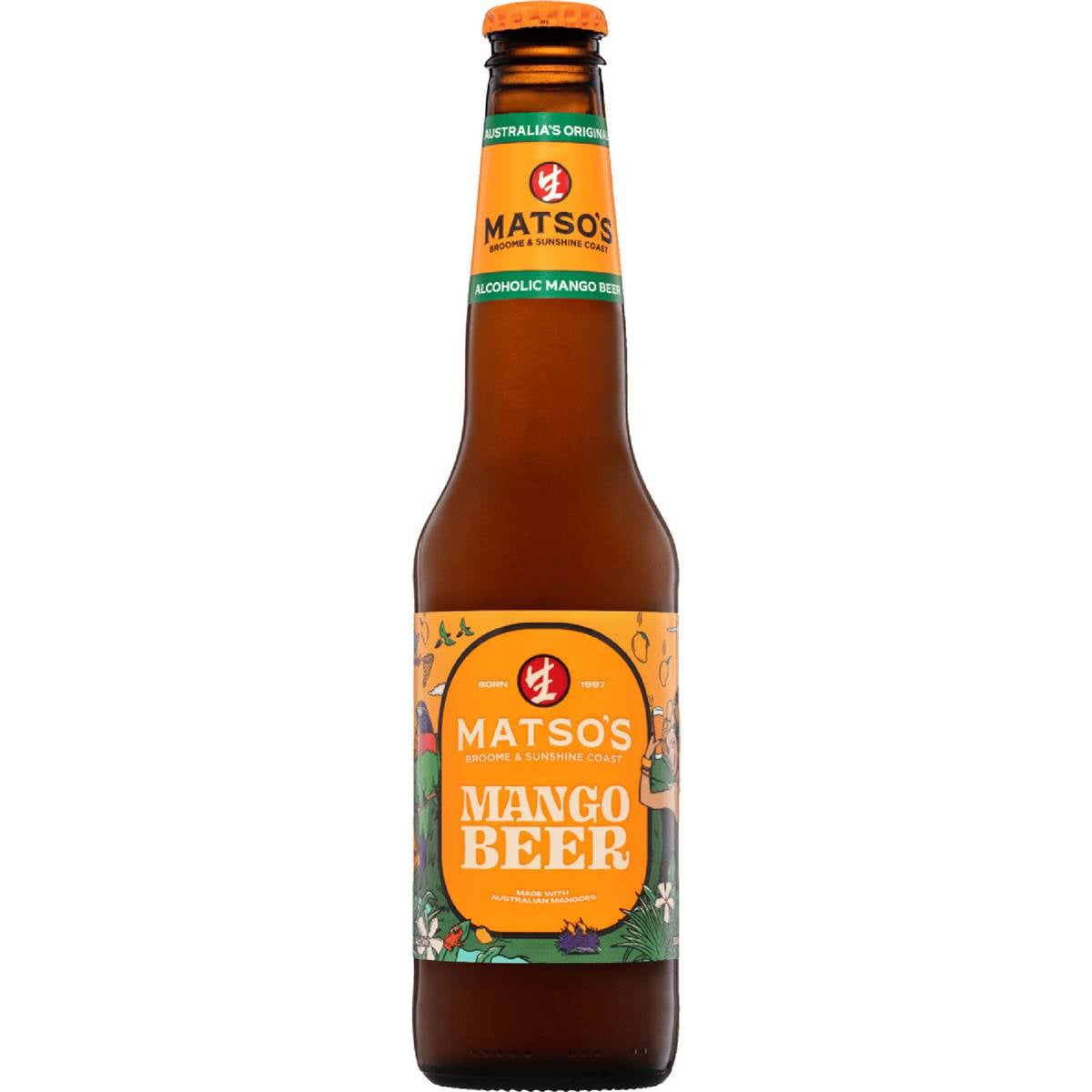 Calories in Matso's Mango Beer Bottle calcount