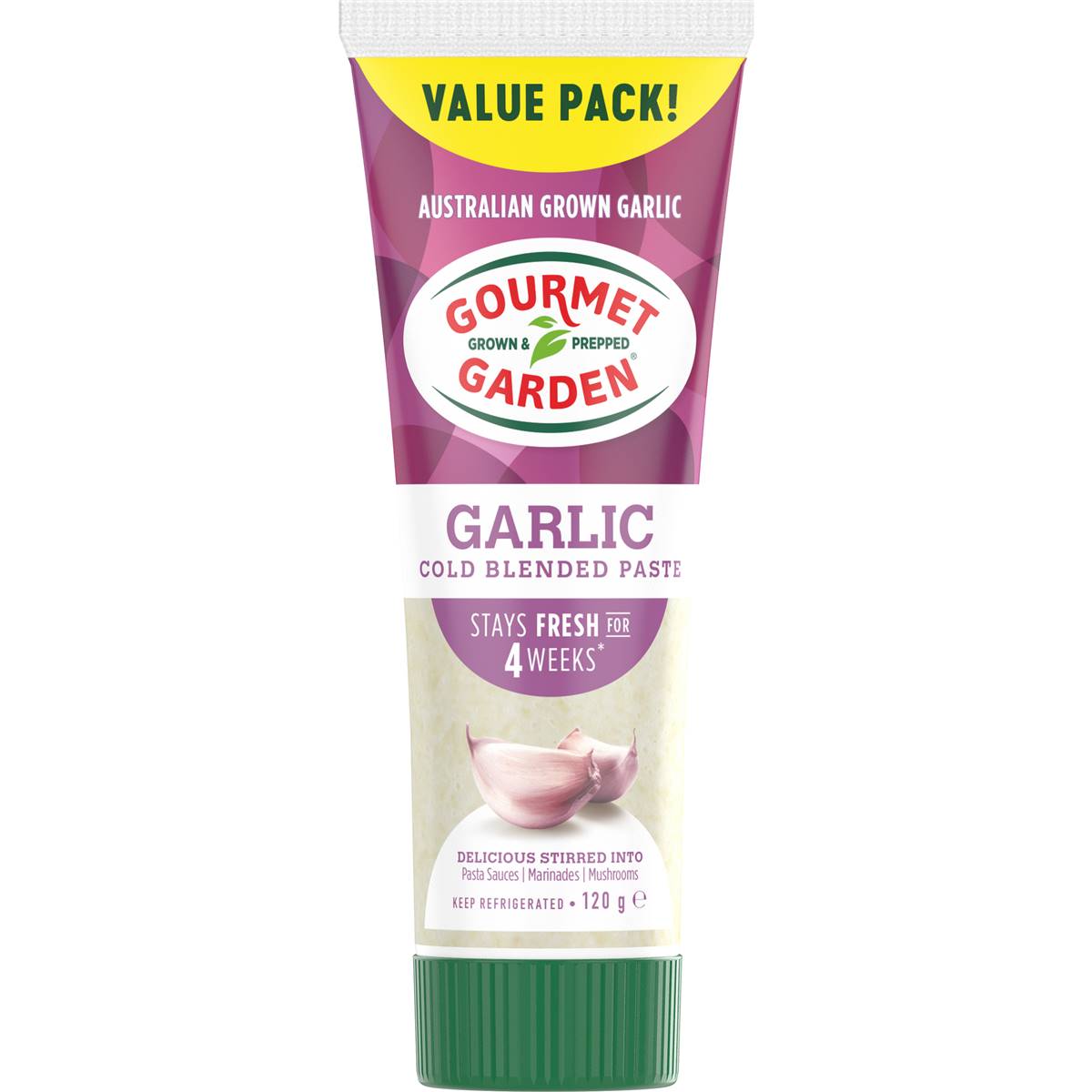 Calories in Gourmet Garden Garlic Cold Blended Paste Tube