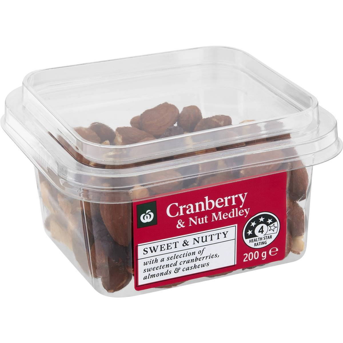 Calories in Woolworths Cranberry & Nut Mix