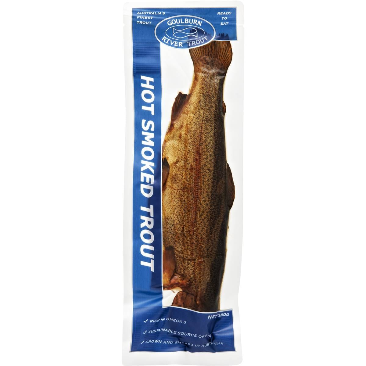 Calories in Coles Tasmanian Smoked Trout calcount