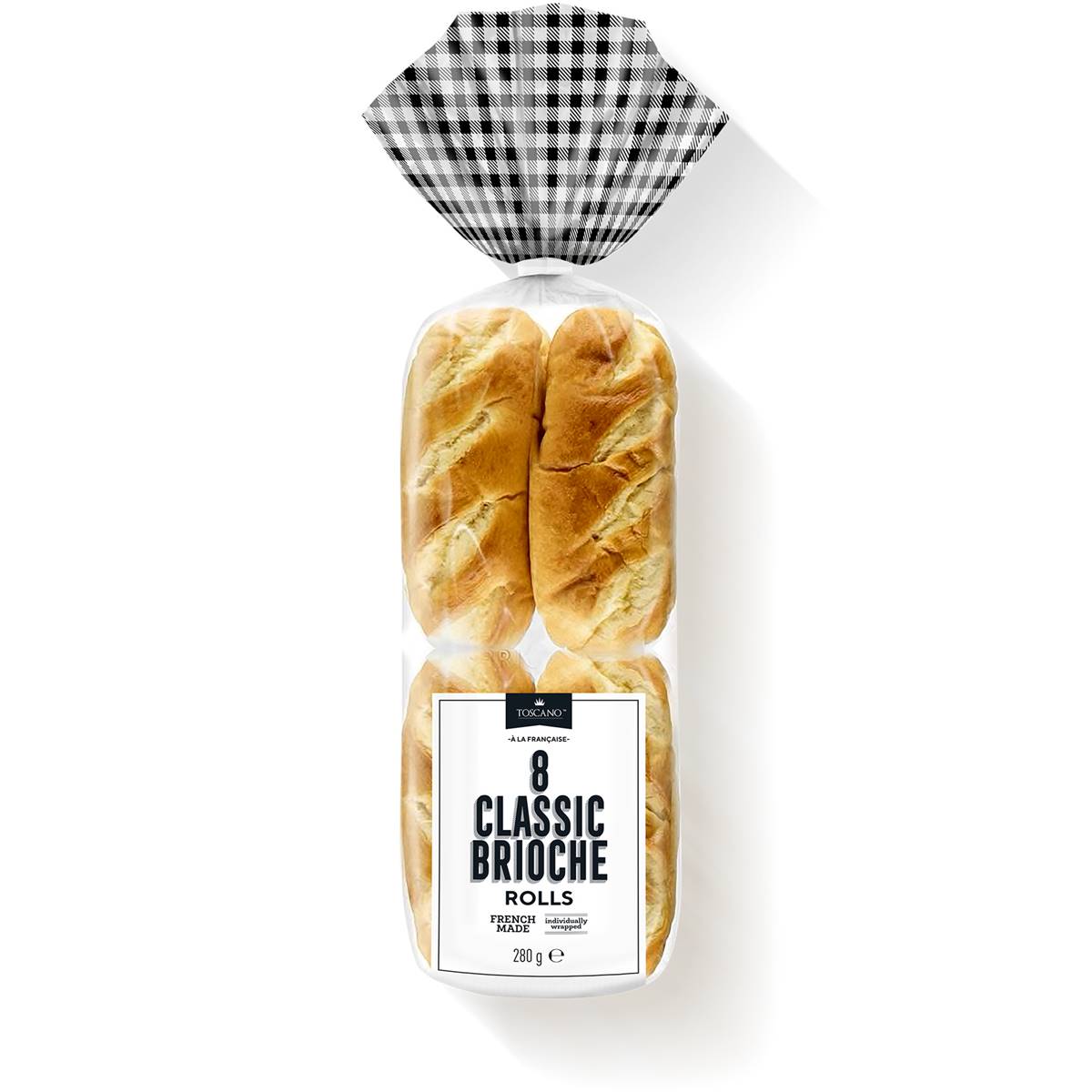 Calories in Toscano Classic Brioche Rolls calcount