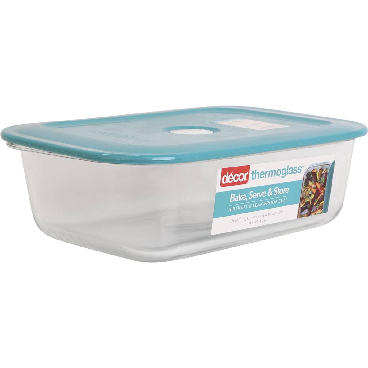 Decor Thermoglass Baking Dish Realseal 3l