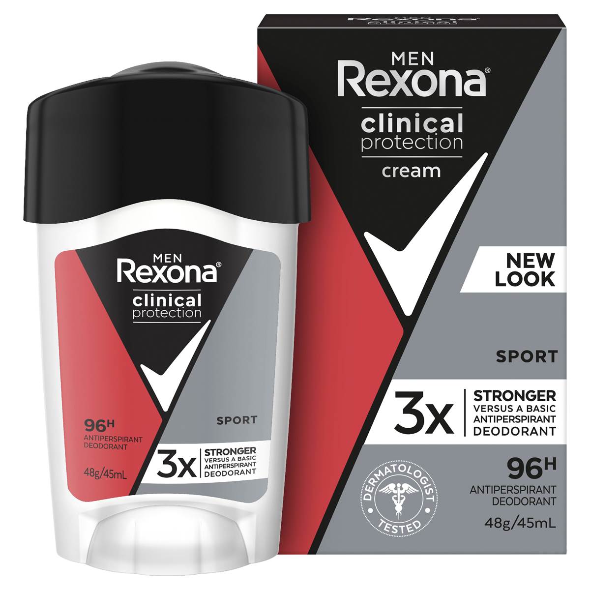 Rexona Men Clinical 96hr Deodorant Stick Sport 45mL