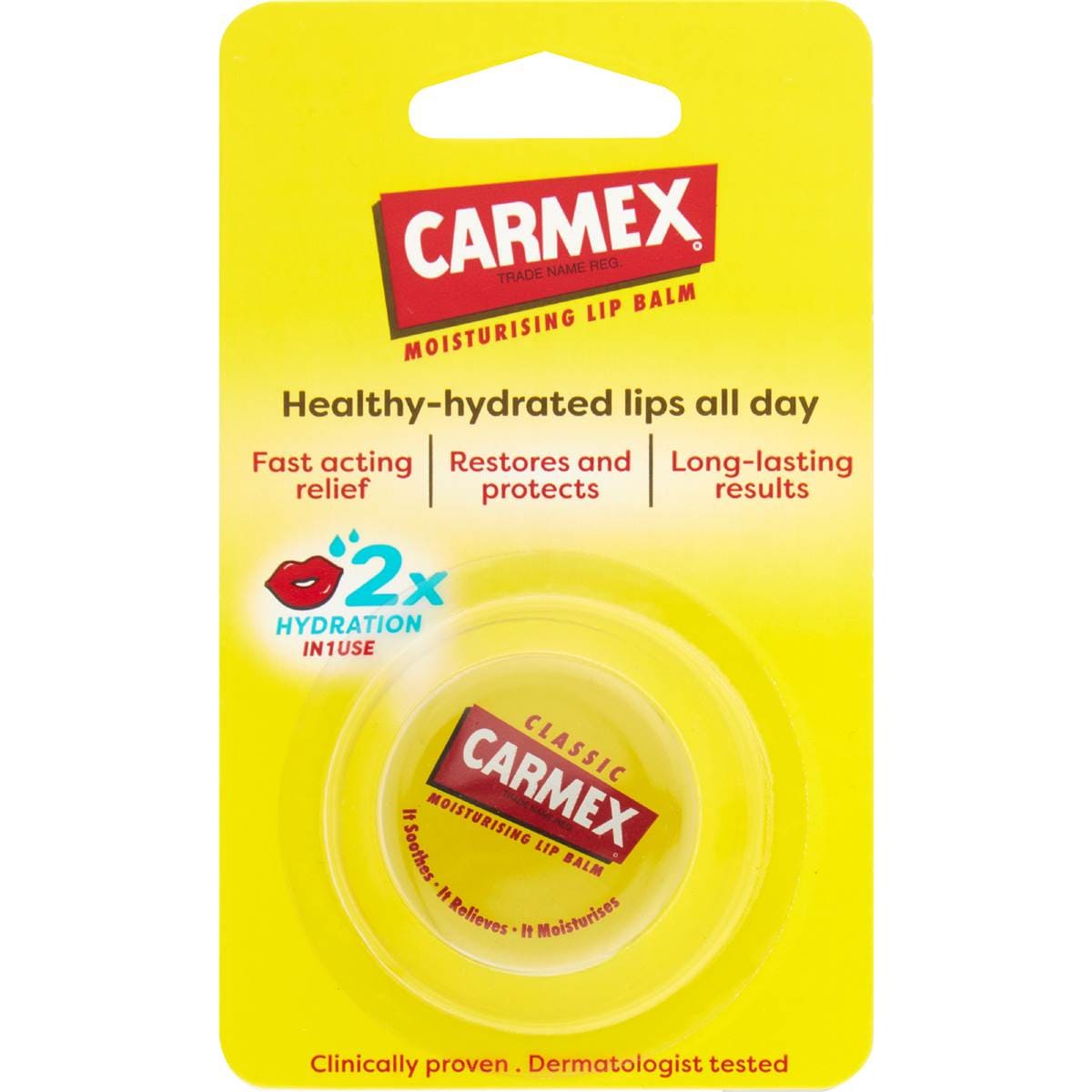 Carmex Lip Balm Moisturising Jar 7.5g