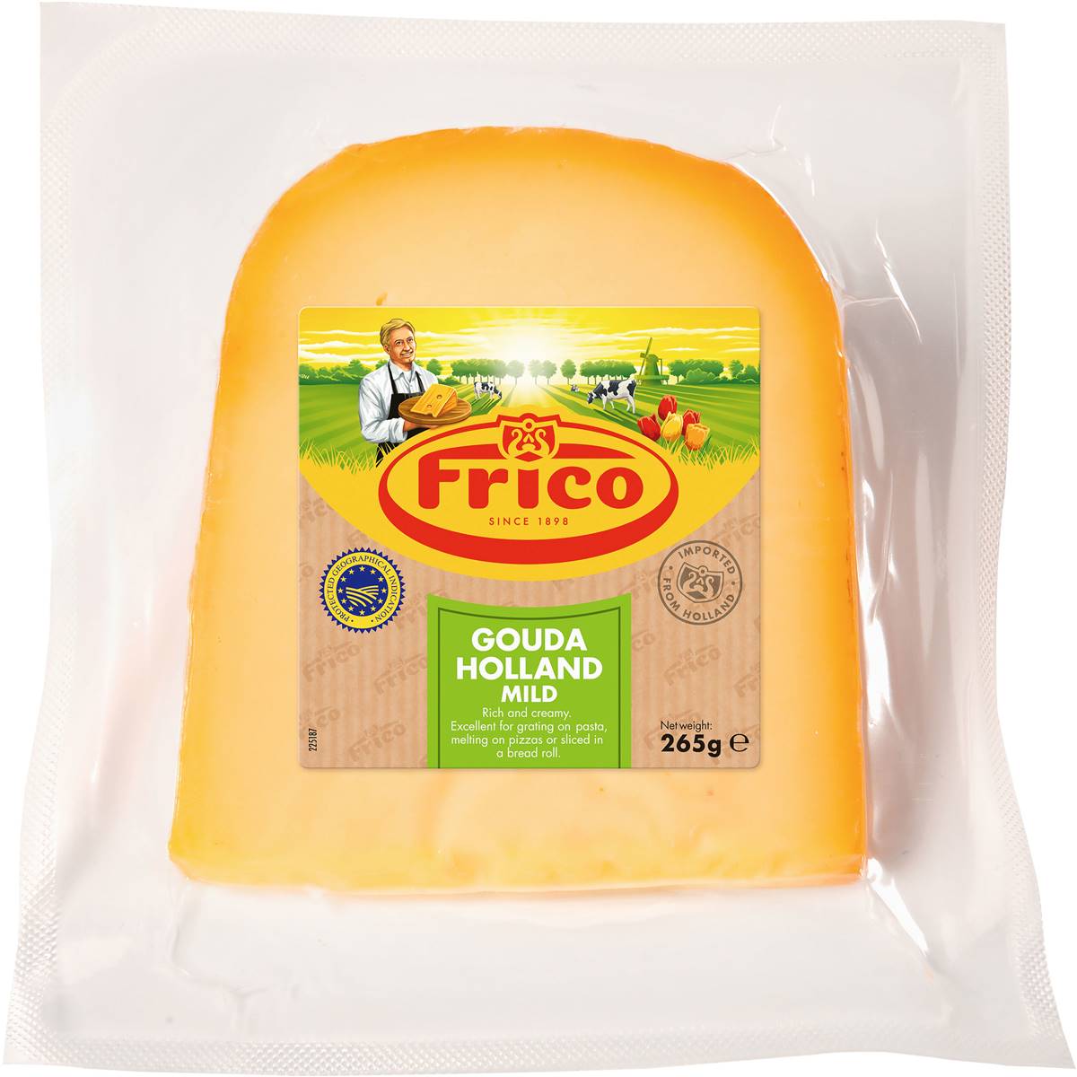 Calories in Frico Gouda Cheese Wedge calcount