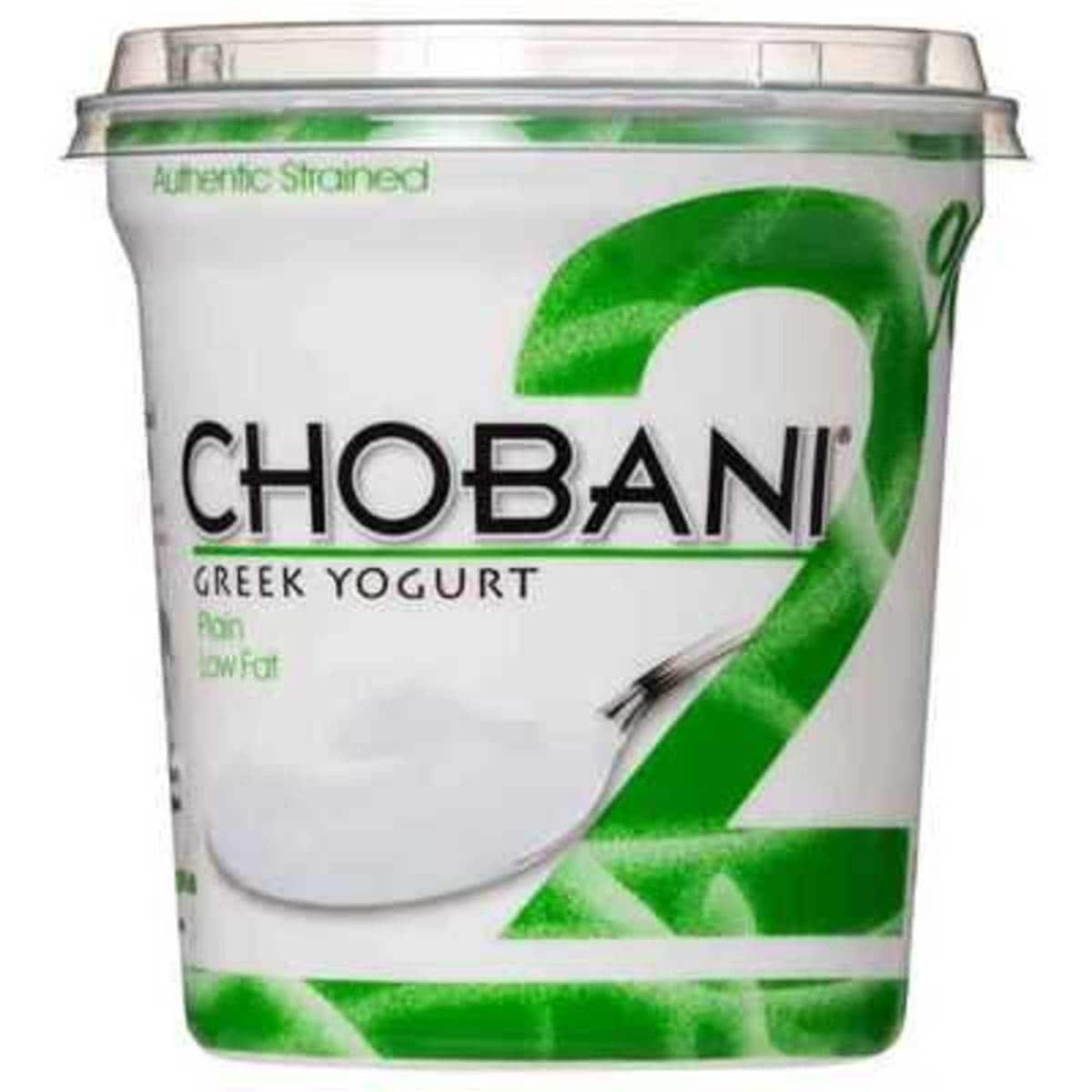 Chobani Low Fat Plain Yoghurt 907g Woolworths
