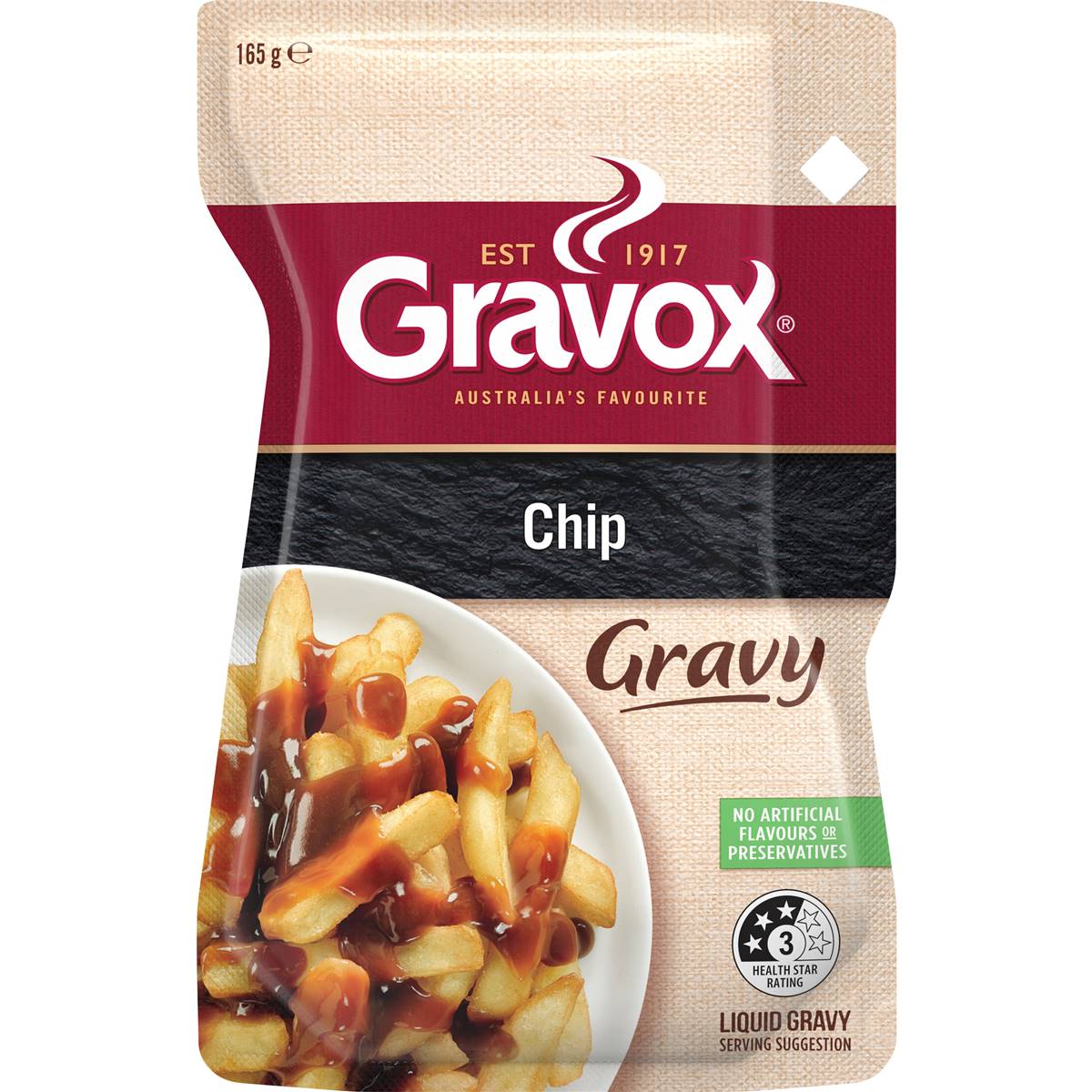 Calories in Gravox Gravy Liquid Diane Sauce Calorie Counter Australia