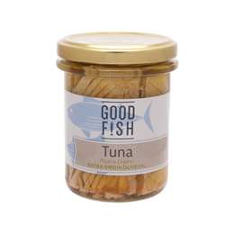 Good Fish Wild Caught Skipjack Tuna In Organic Olive Oil Jar