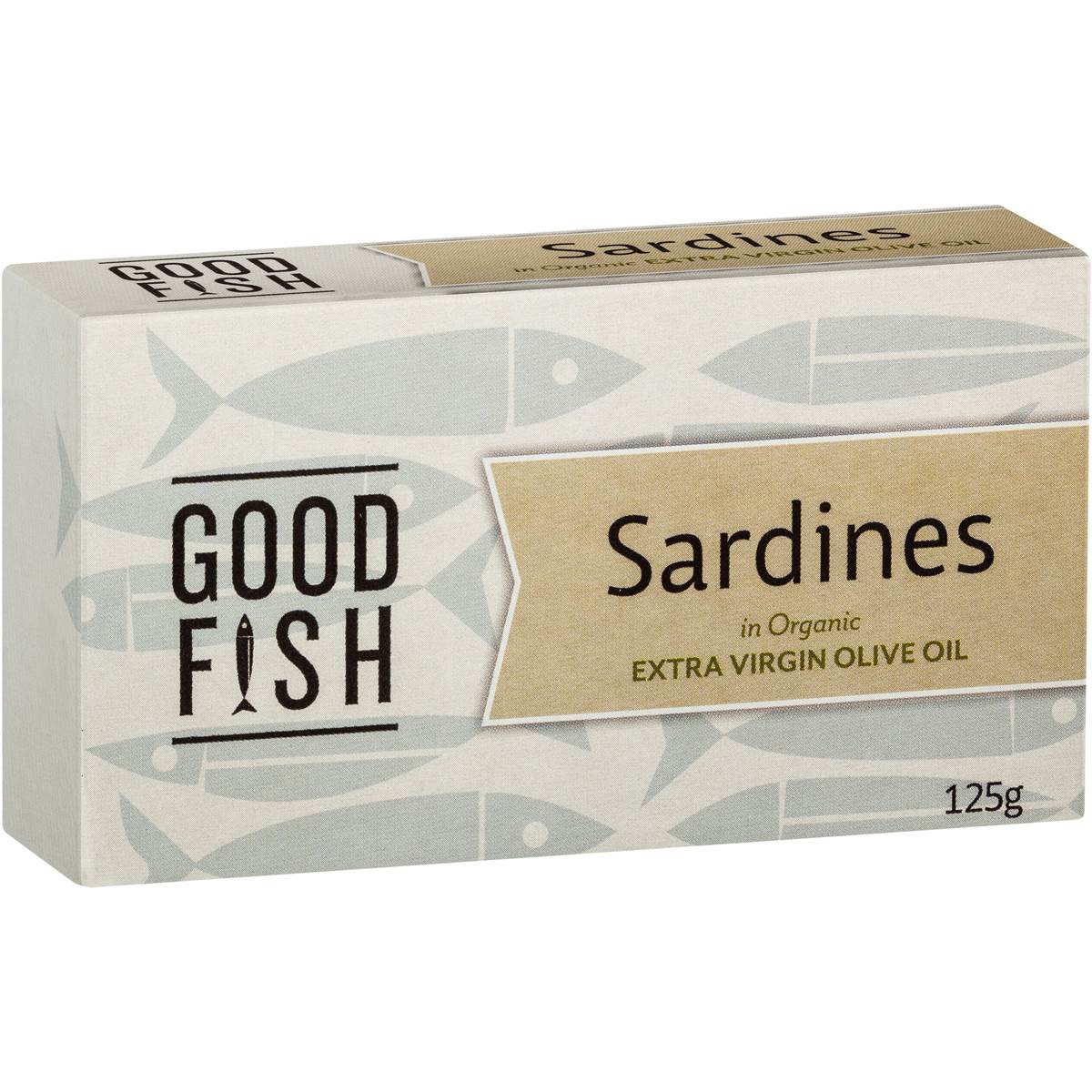 Calories in Good Fish Sardines In Organic Extra Virgin Olive Oil