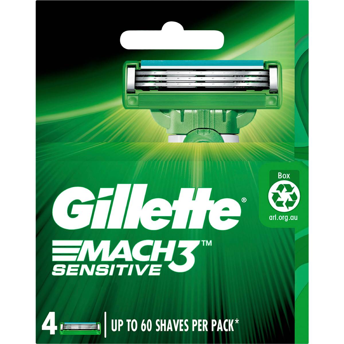 Gillette Mach3 Sensitive Blade Refills