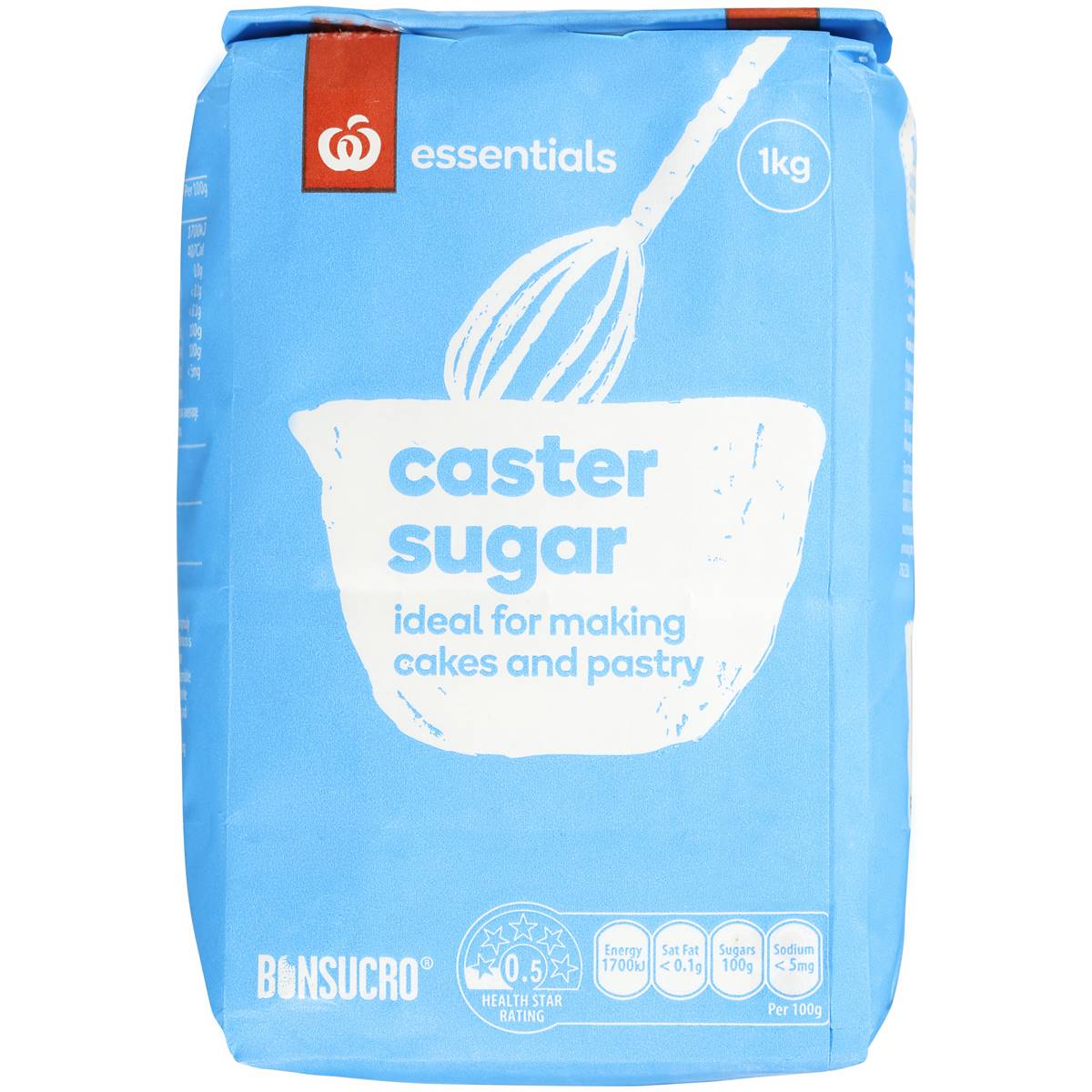 Calories In Essentials Caster Sugar Calcount