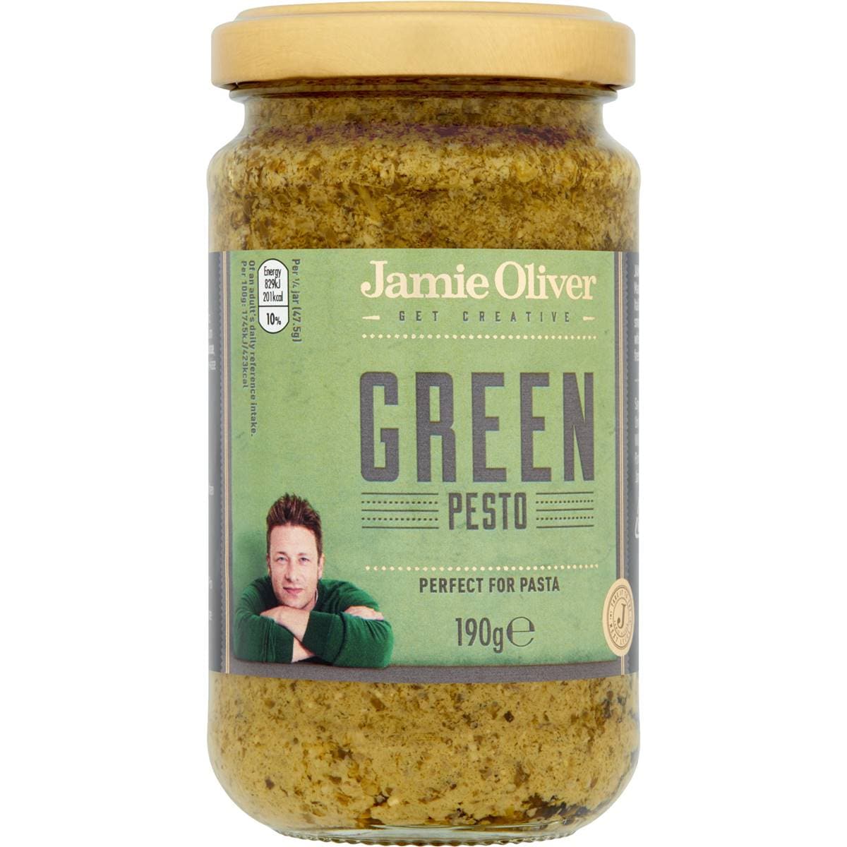 Calories in Jamie Oliver Green Pesto calcount