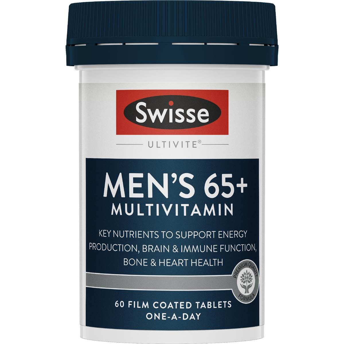 Swisse Ultivite Men's 65+ Multivitamin Tablets 60 pack