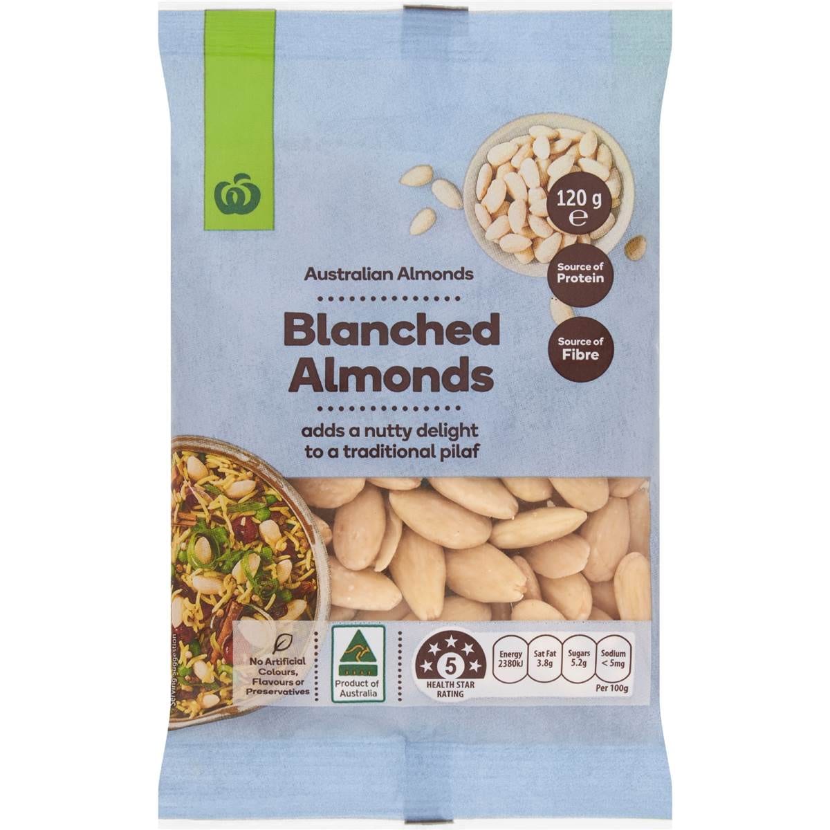 Woolworths Almonds Blanched