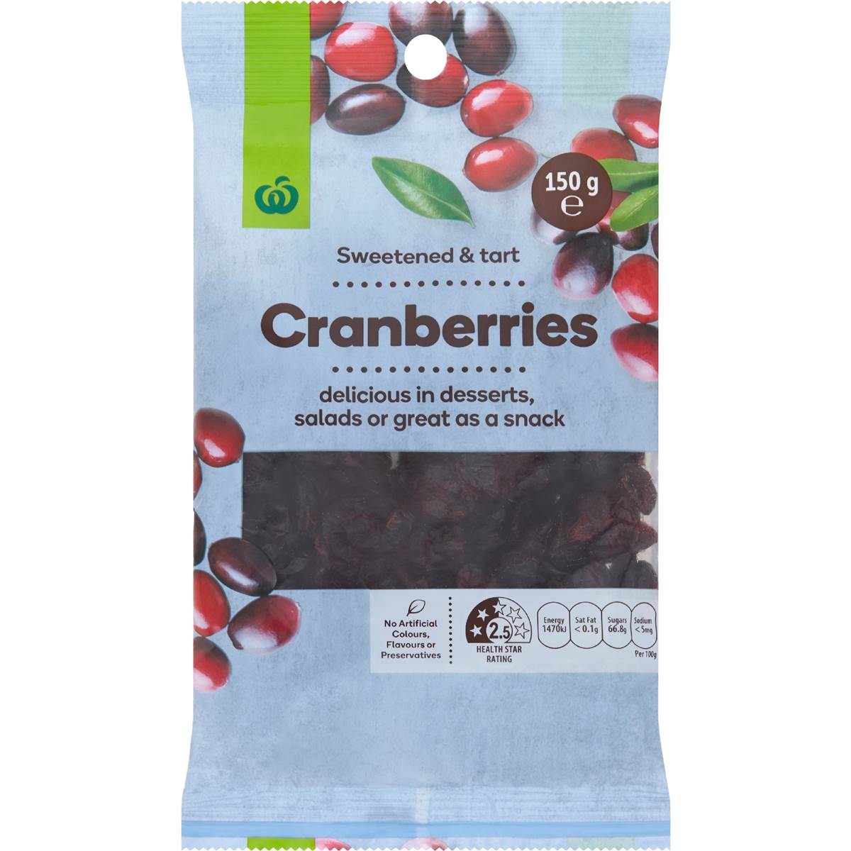 Woolworths Cranberries