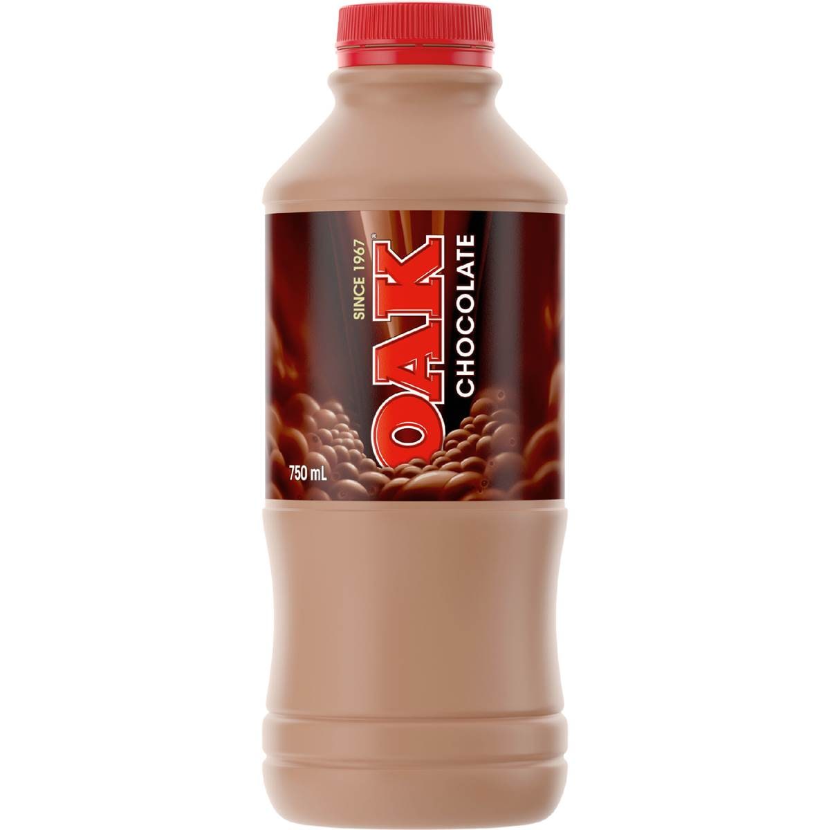 Oak Chocolate Flavoured Milk 750mL
