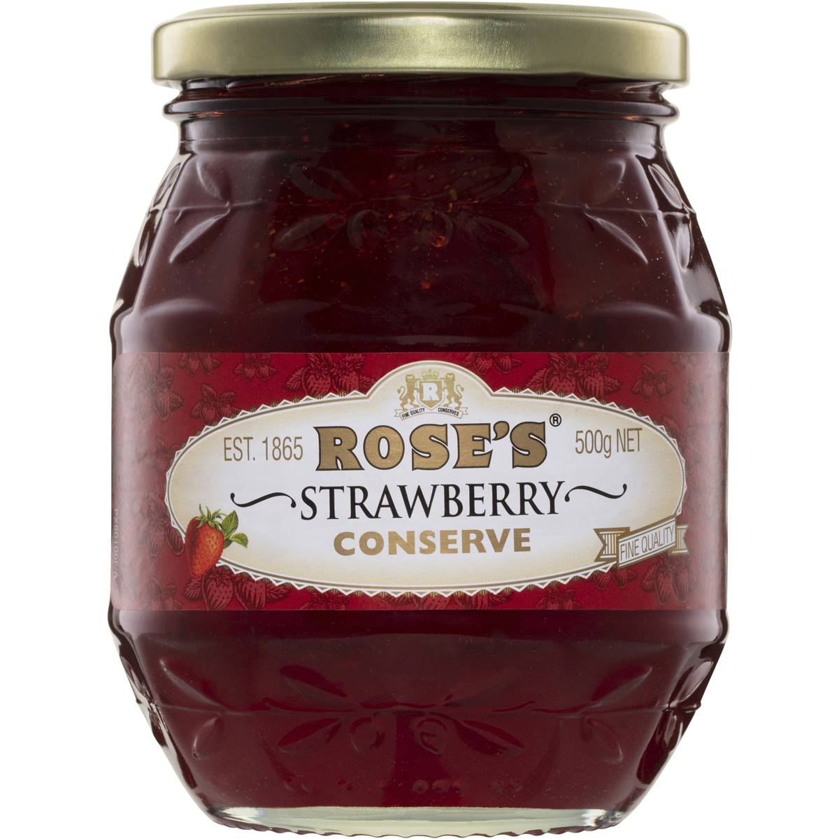 Calories in Rose's Strawberry Jam Conserve Conserve