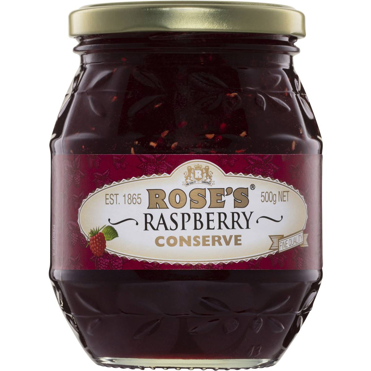 Calories in Rose's Raspberry Jam Conserve Conserve