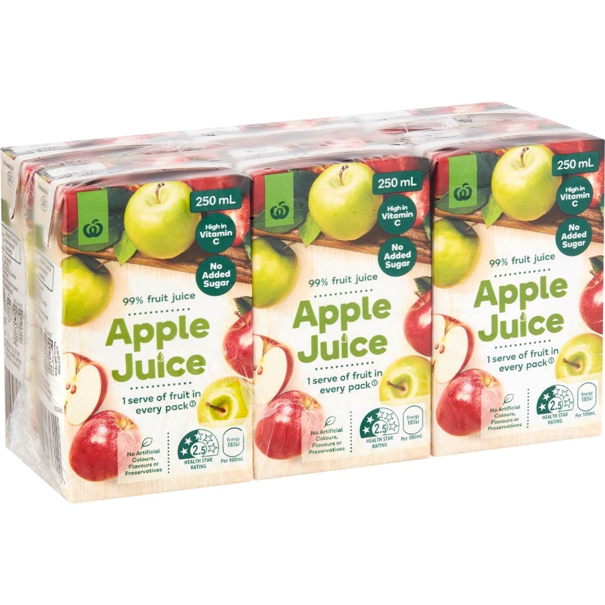 Woolworths Apple Juice Poppers