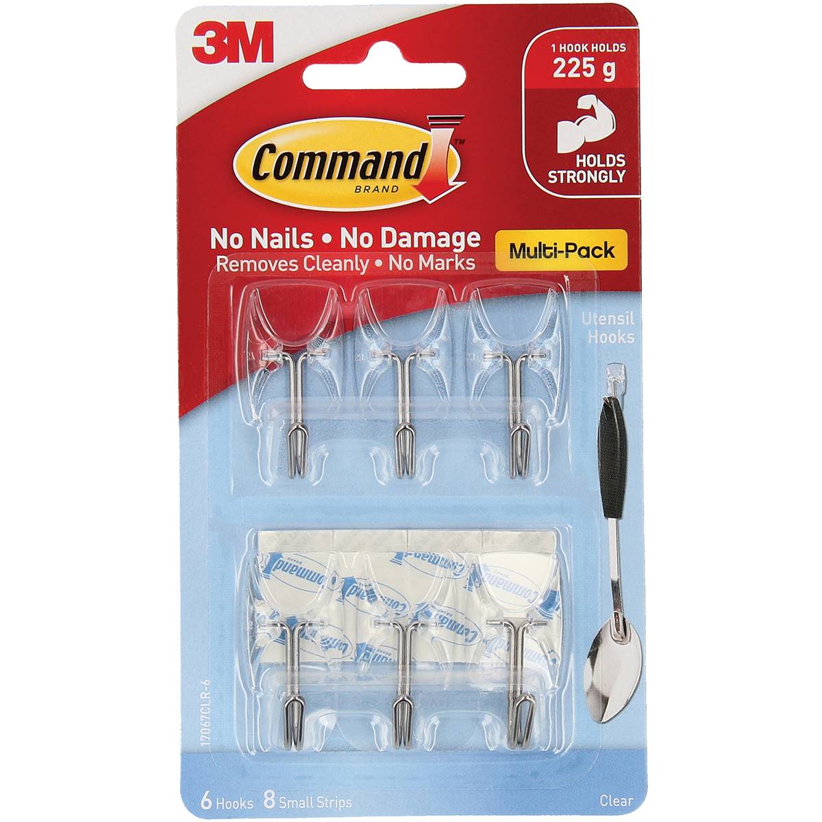 3M Command Utensil Hooks Clear Value