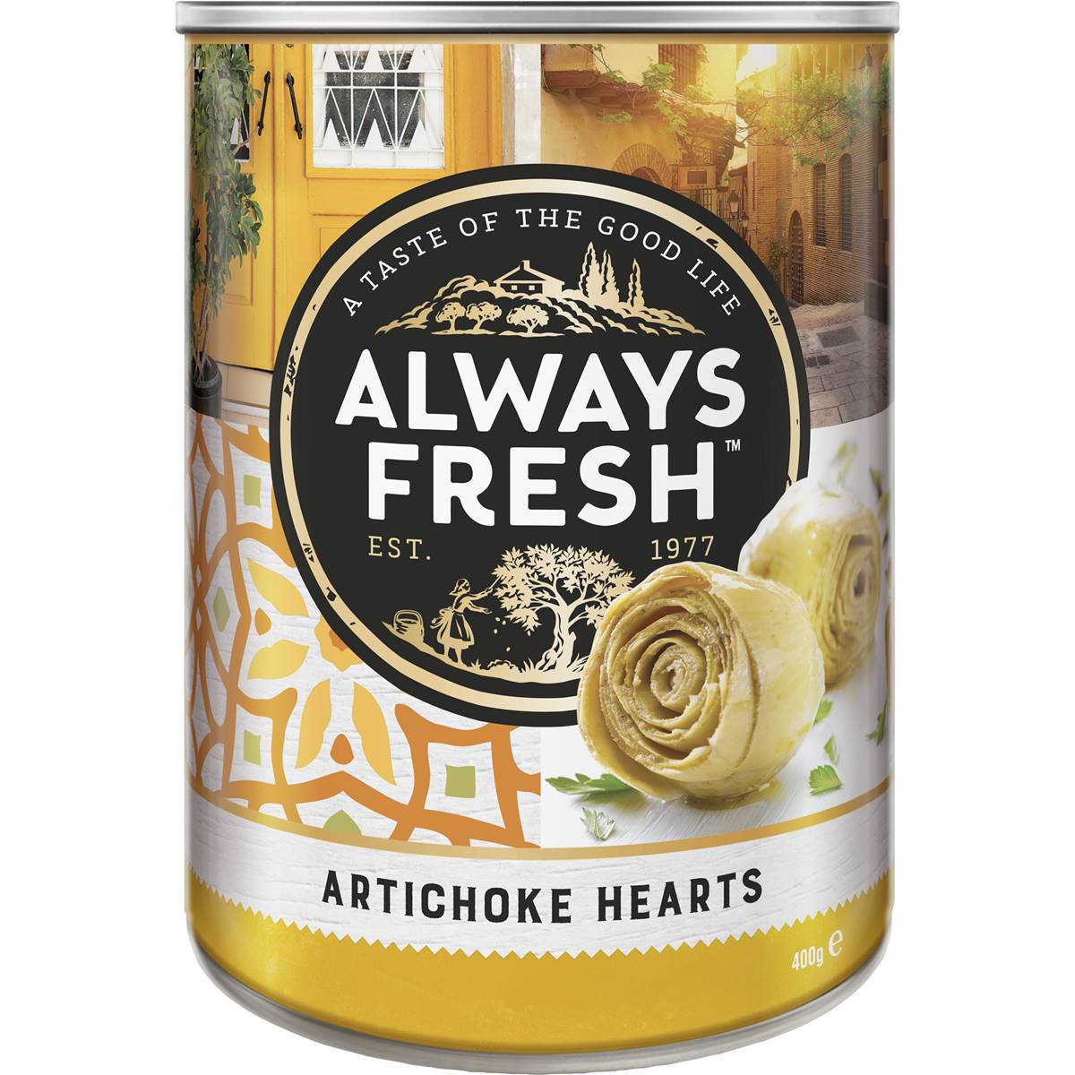 Calories in Always Fresh Artichoke Hearts calcount