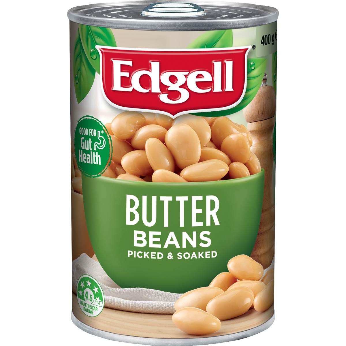 Calories in Edgell Beans Butter calcount