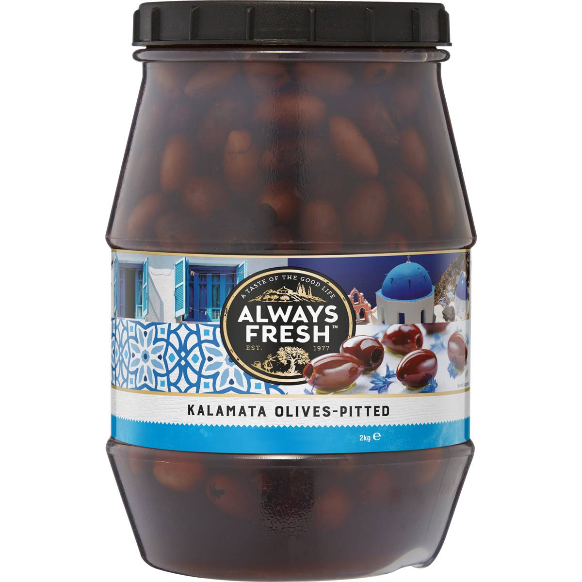 Calories in Always Fresh Olives Pitted Kalamata