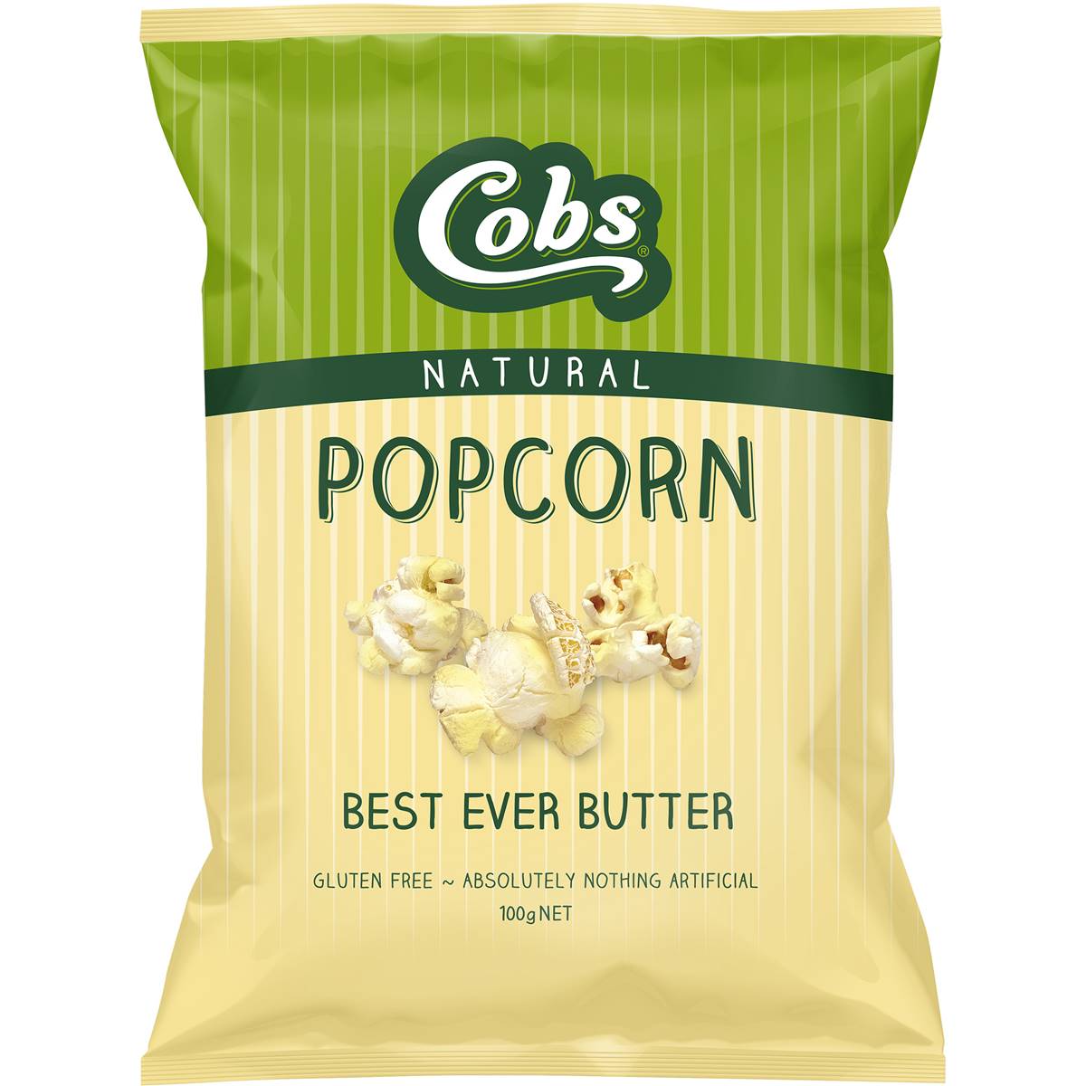 Calories in Cobs Popcorn Best Ever Butter Gluten Free
