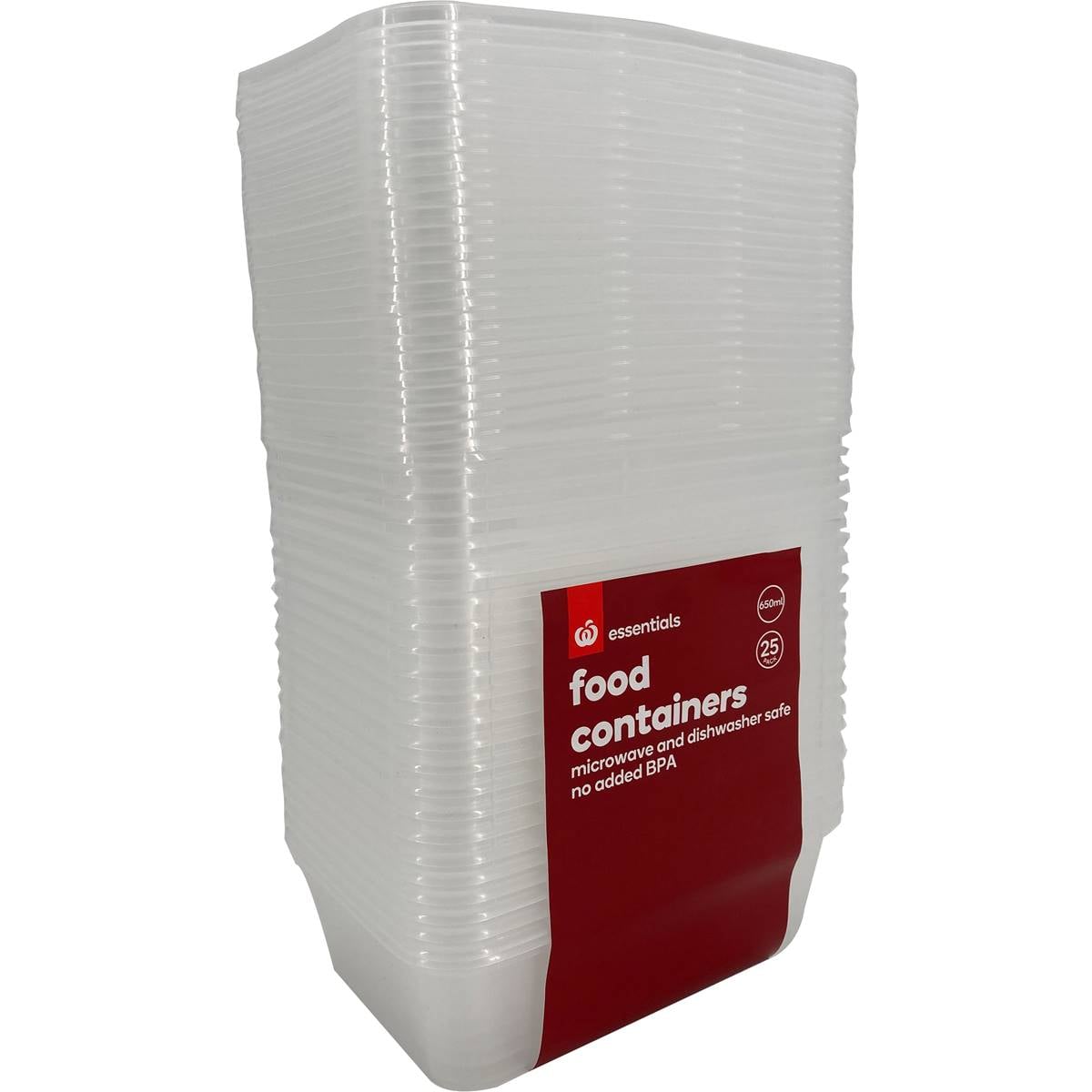 Essentials Food Containers Rectangle