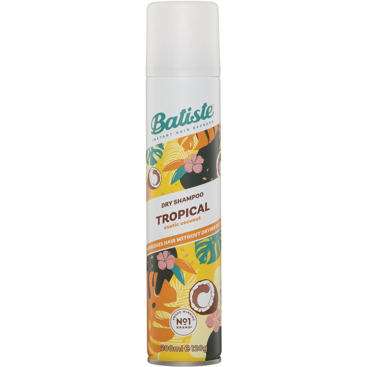 Batiste Tropical Dry Shampoo 200mL