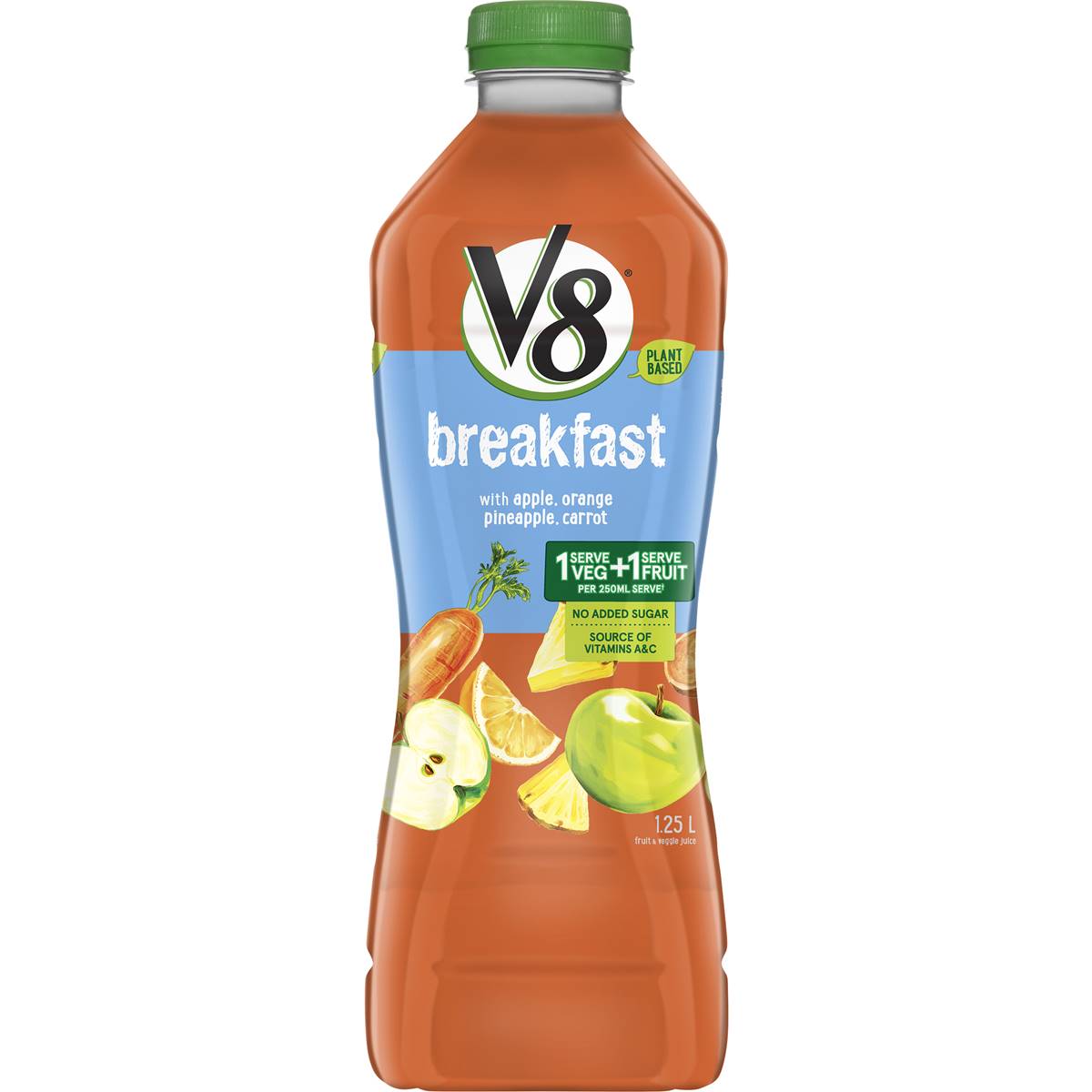 Calories in V8 Breakfast Juice