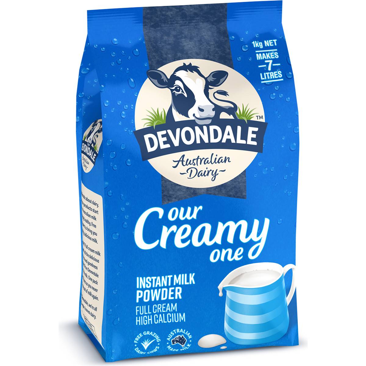Calories in Devondale Full Cream Milk Powder calcount