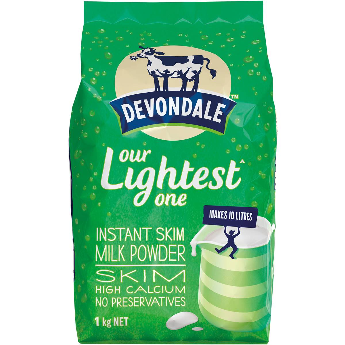 Devondale Instant Skim Milk Powder Powder UHT