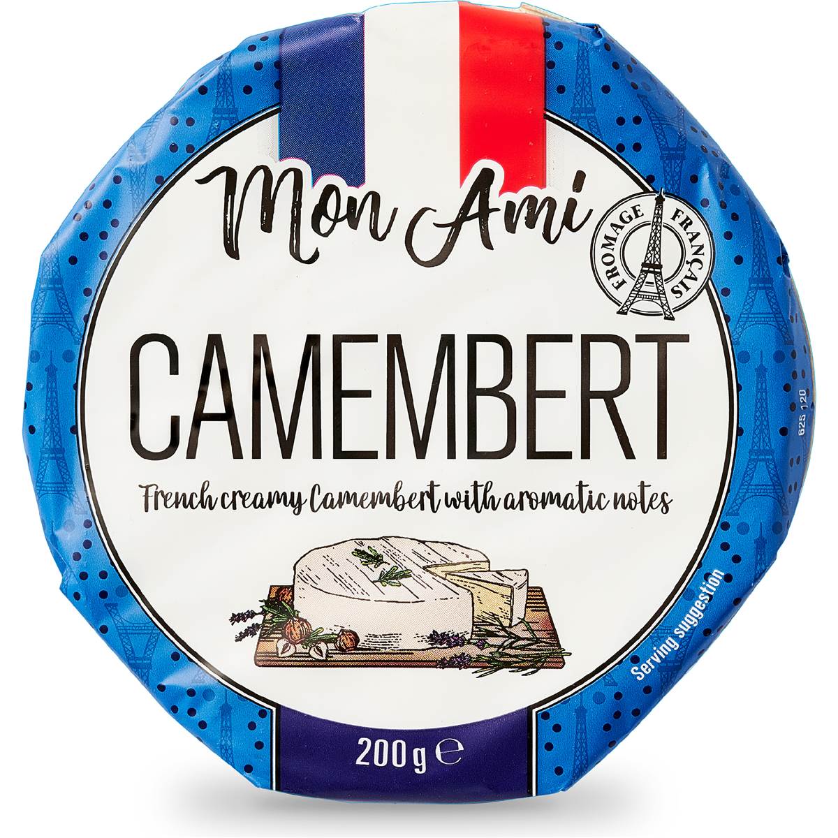 Calories in Mon Ami French Camembert Cheese calcount